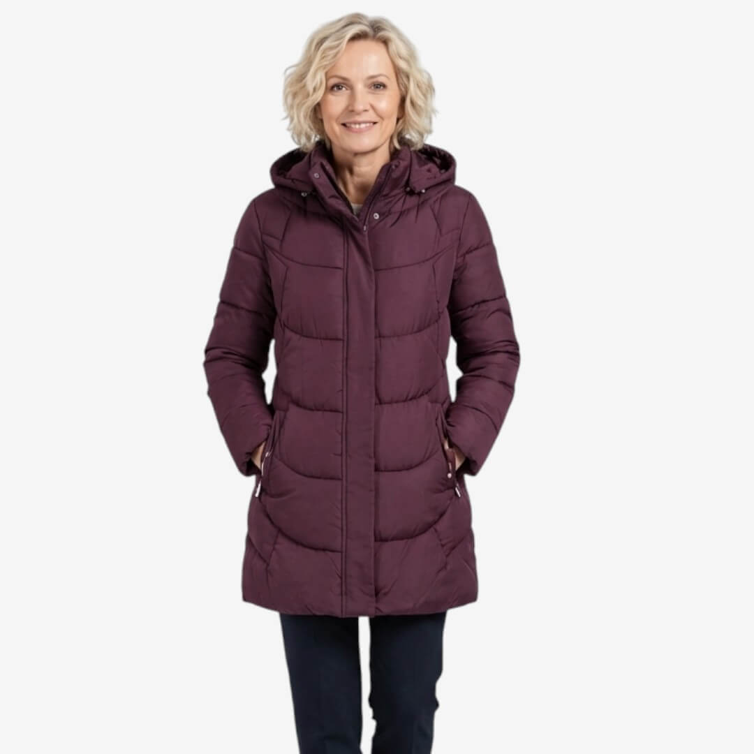 Adeline™ | Quilted Comfort Coat