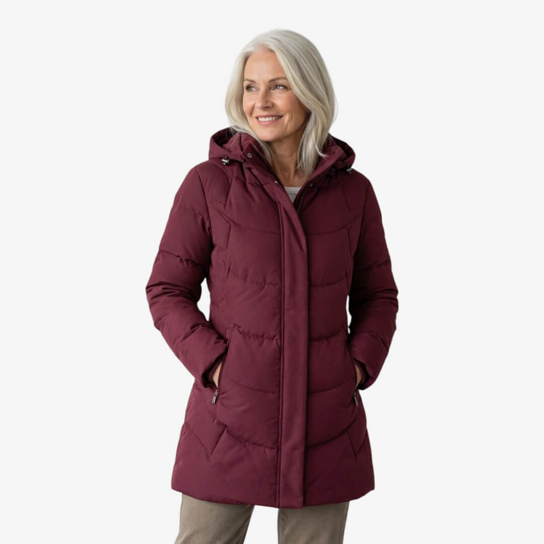 Adeline™ | Quilted Comfort Coat