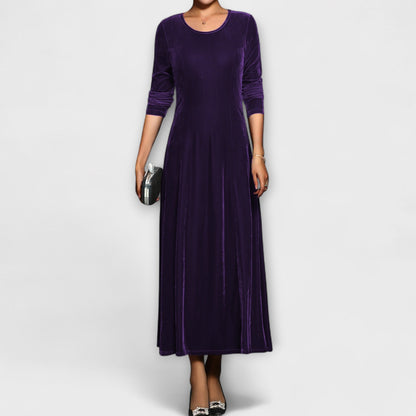 April - Soft Velvet Dress