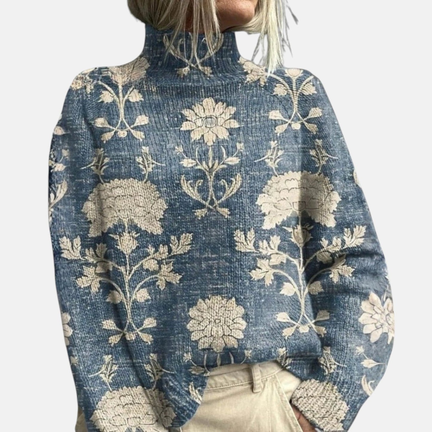 Aimelie | Pull à col roulé élégant