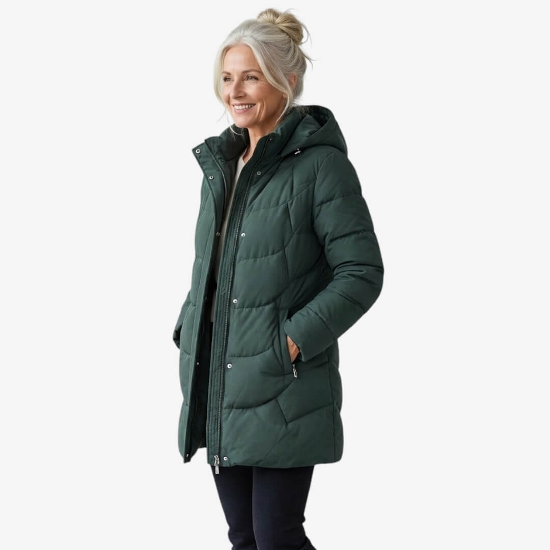Adeline™ | Quilted Comfort Coat