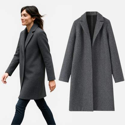 Ava – Long & Comfortable Women’s Coat
