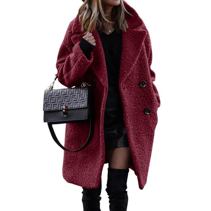 Mae Harper™ | Cozy Oversized Teddy Coat