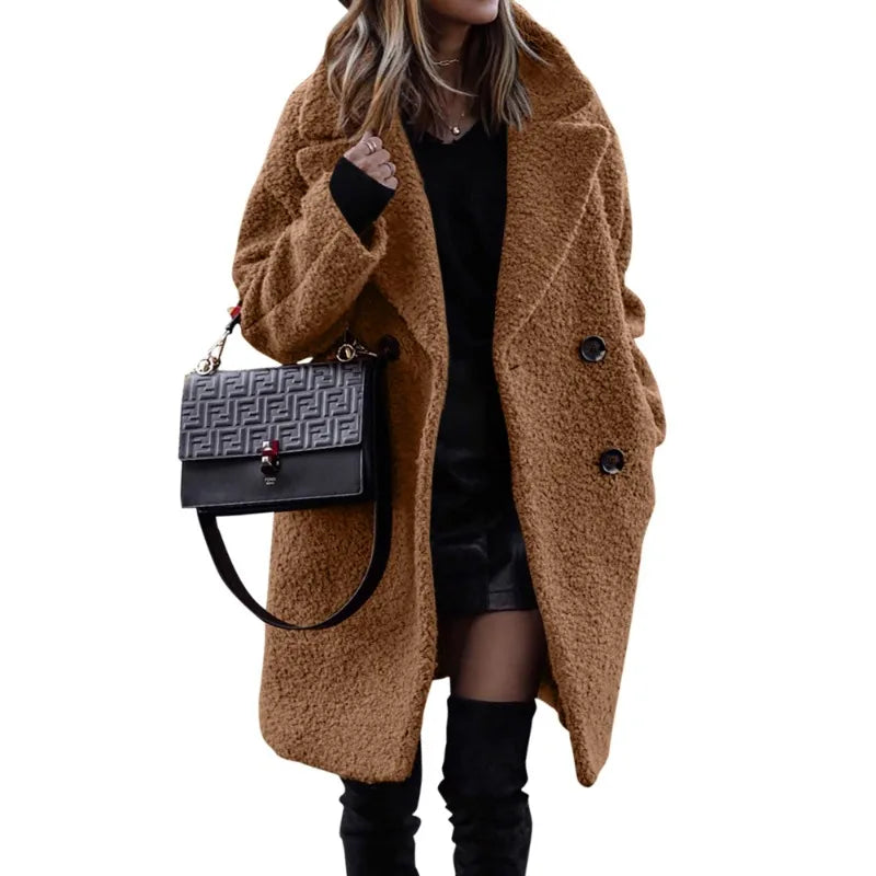 Mae Harper™ | Cozy Oversized Teddy Coat