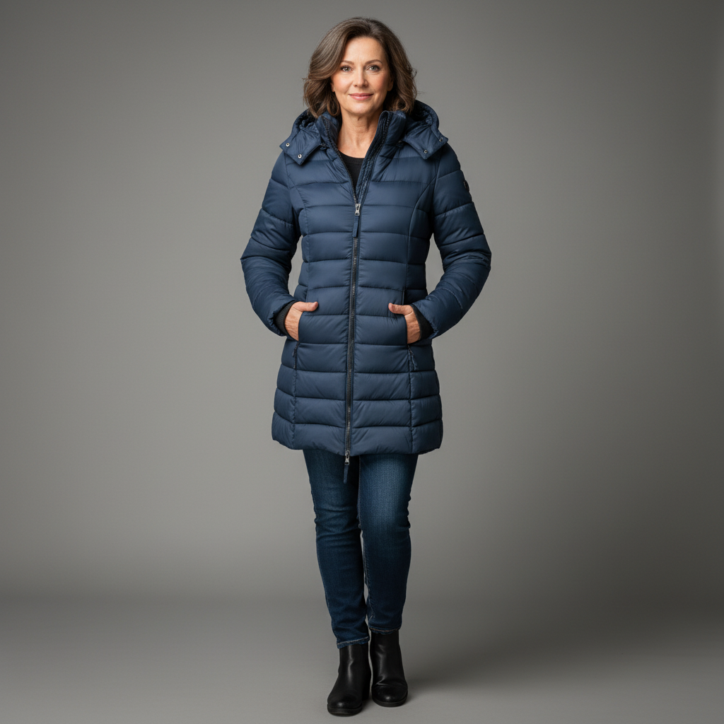 Elise™ - Long down jacket