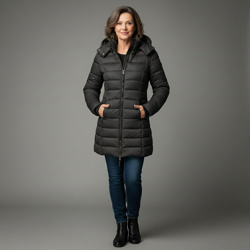 Elise™ - Long down jacket