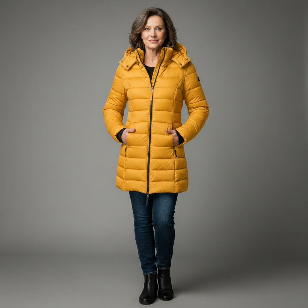 Elise™ - Long down jacket