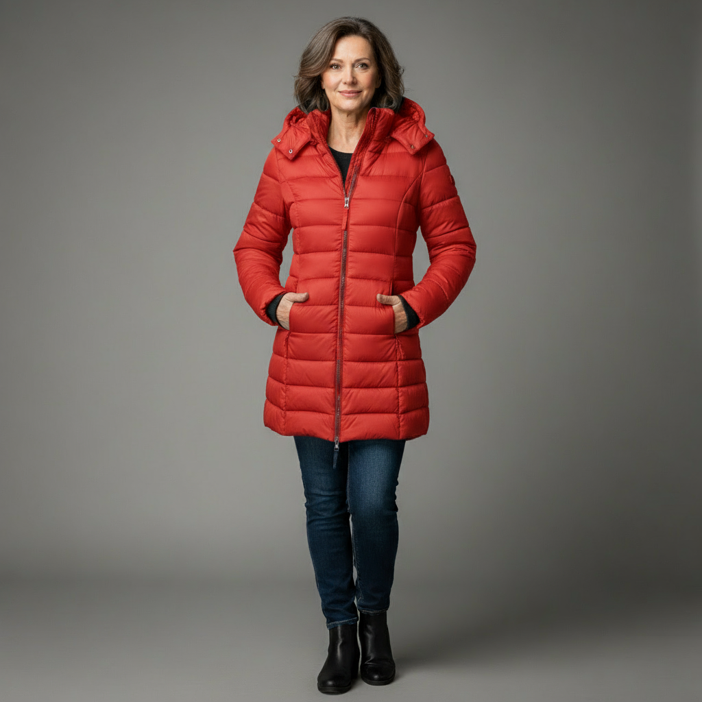 Elise™ - Long down jacket